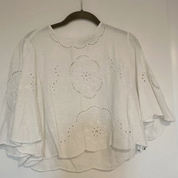 Abercrombie & Fitch Peasant Blouse - Picture 1 of 3